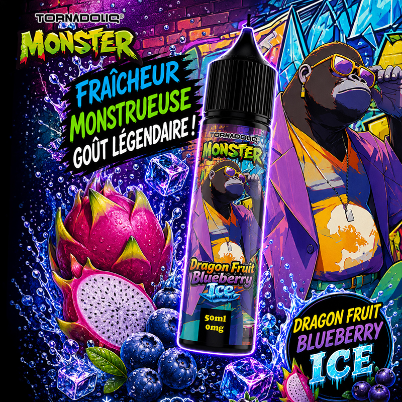 Dragon Fruit Blueberry Ice 50ml 0mg