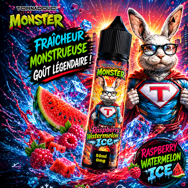 Raspberry Watermelon Ice 50ml 0mg